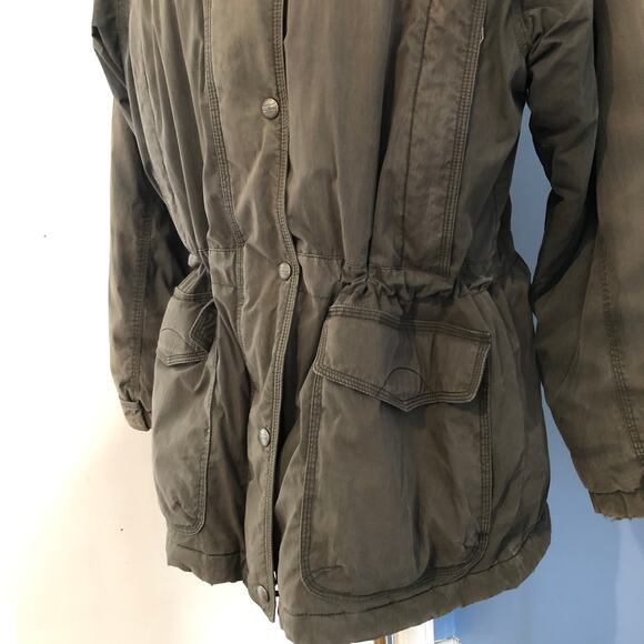 VTG LL Bean Women’s Polartec Thinsulate Lined Utility Jacket Med P Outdoors 90s - Picture 6 of 16